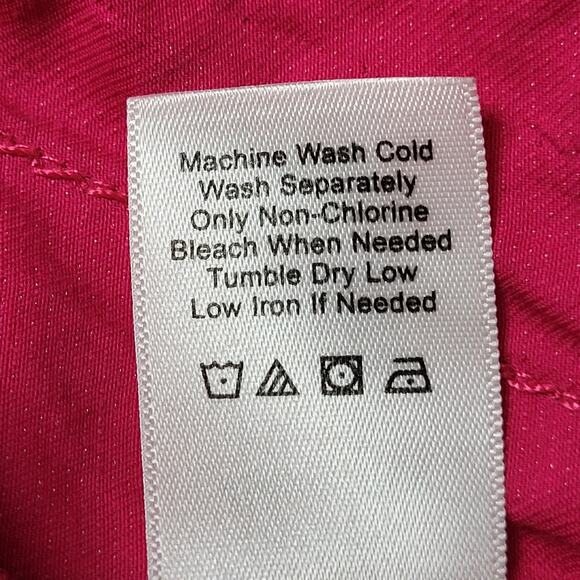 Coldwater Creek Women Sleeveless Full Zip Snap Button Vest Collared Pink Size S - Picture 13 of 14